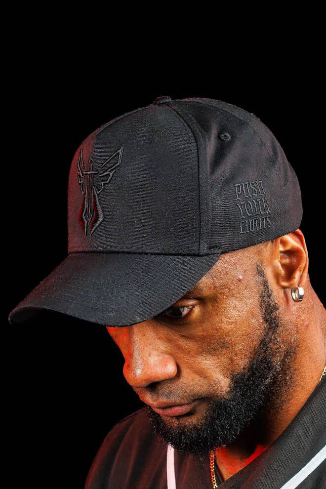 ICON 5 PANEL HAT - BLACK/BLACK