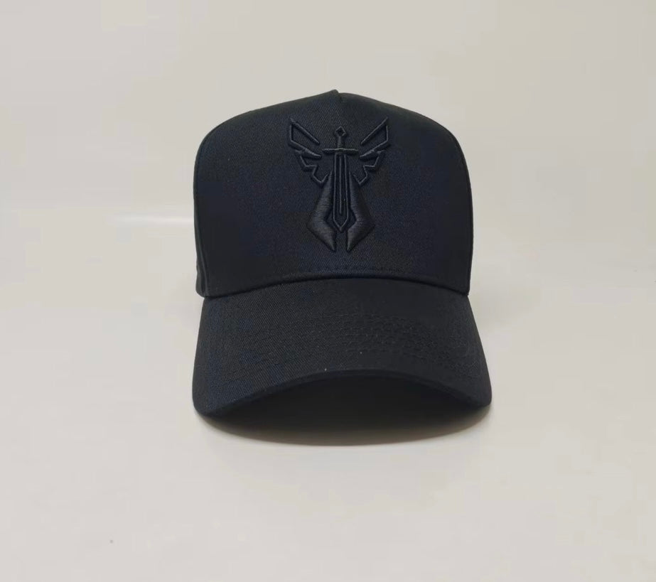 ICON 5 PANEL HAT - BLACK/BLACK