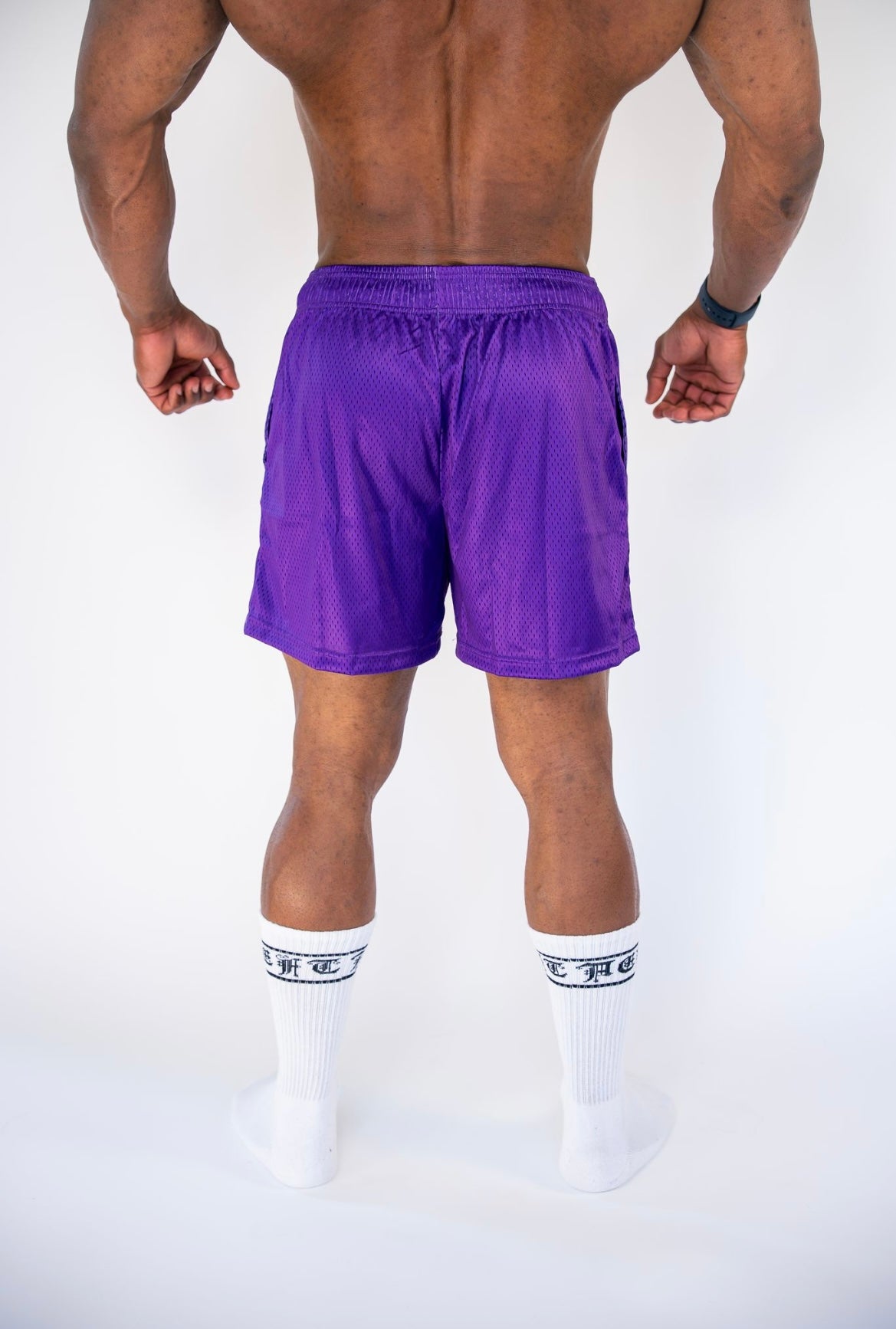 ONYX MESH SHORTS - MIDNIGHT PURPLE