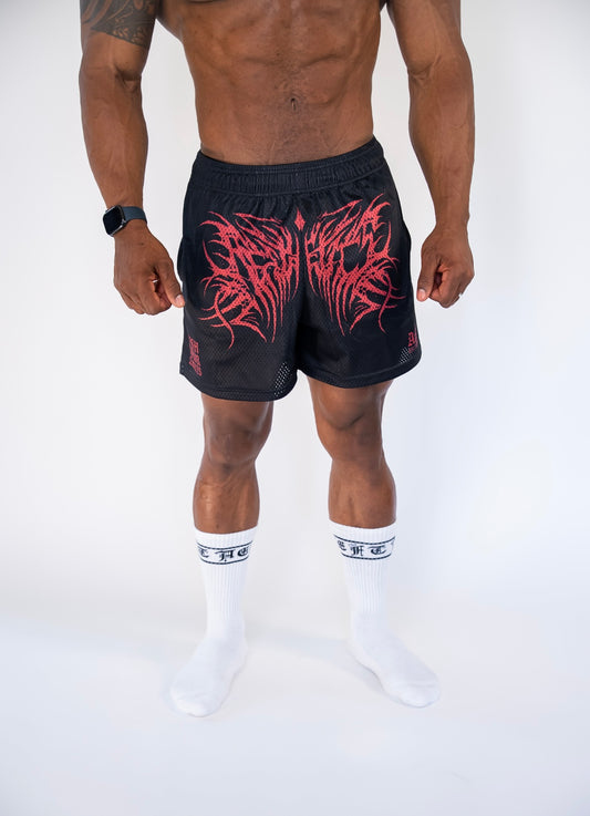 ONYX MESH SHORTS - BLACK