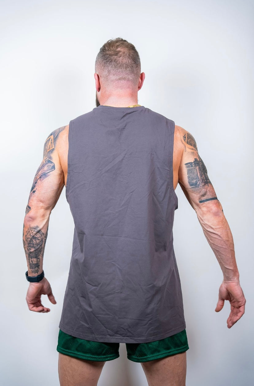 ORIGIN MUSCLE TANK - WOLF GREY