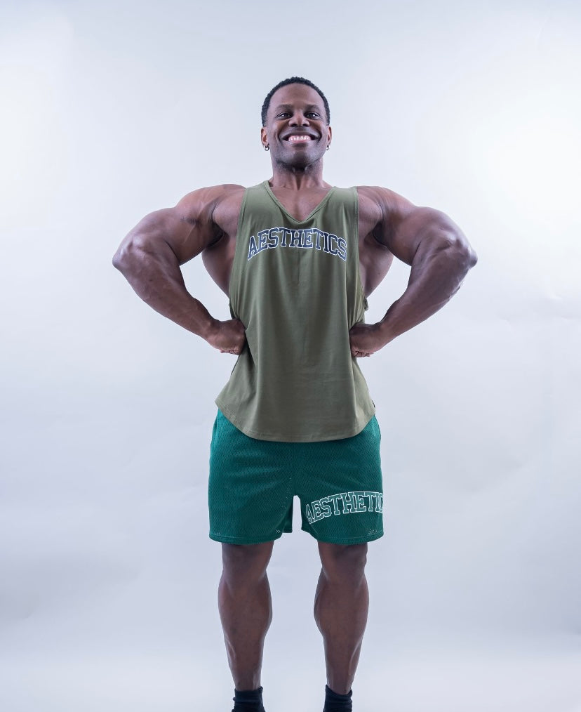 AESTHETICS TANK - OLIVE