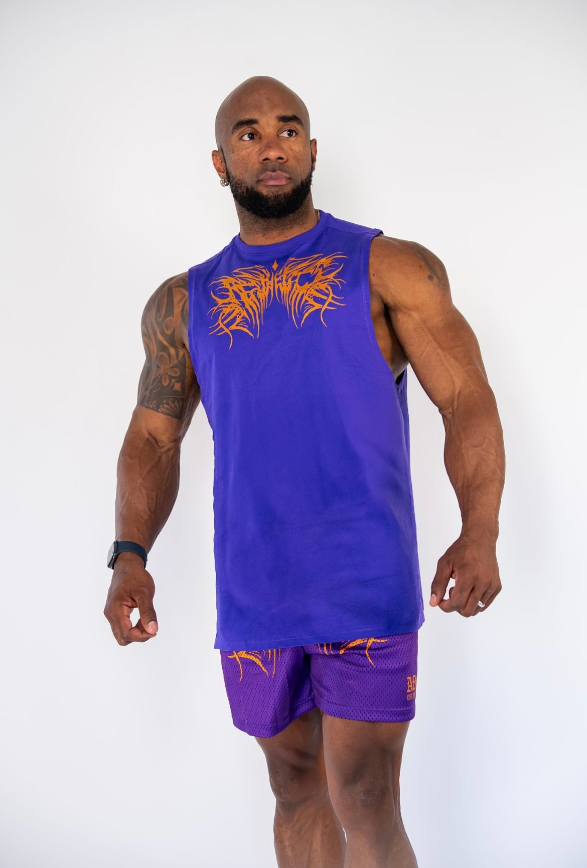 ONYX MUSCLE TANK - INDIGO