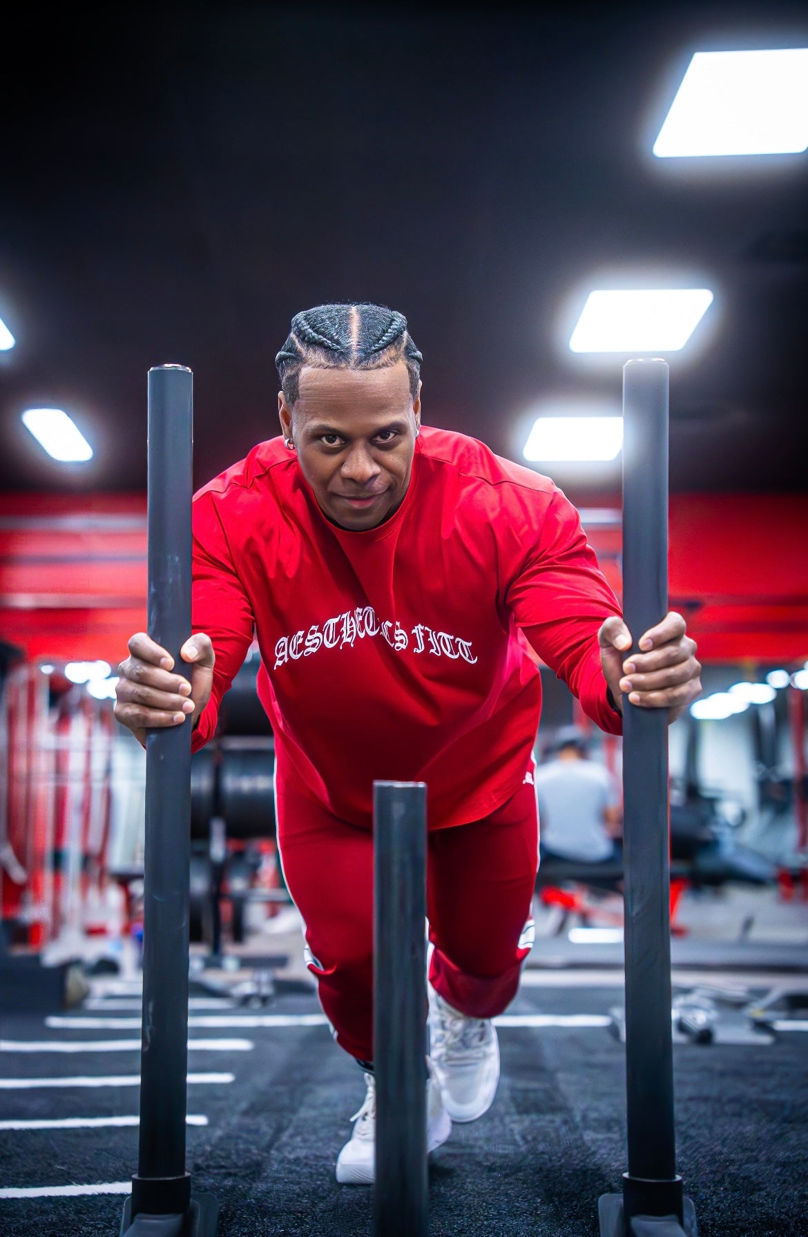 PHANTOM LONG SLEEVES - GARNET RED