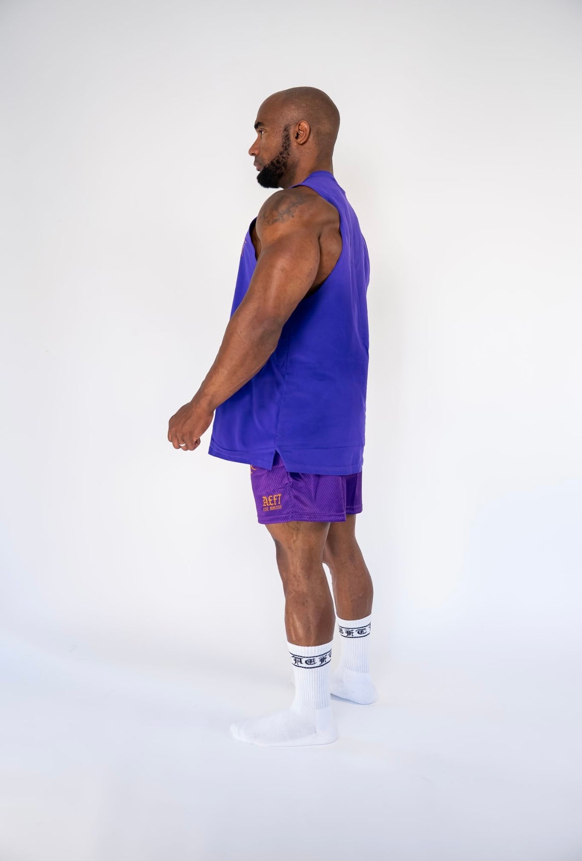 ONYX MUSCLE TANK - INDIGO