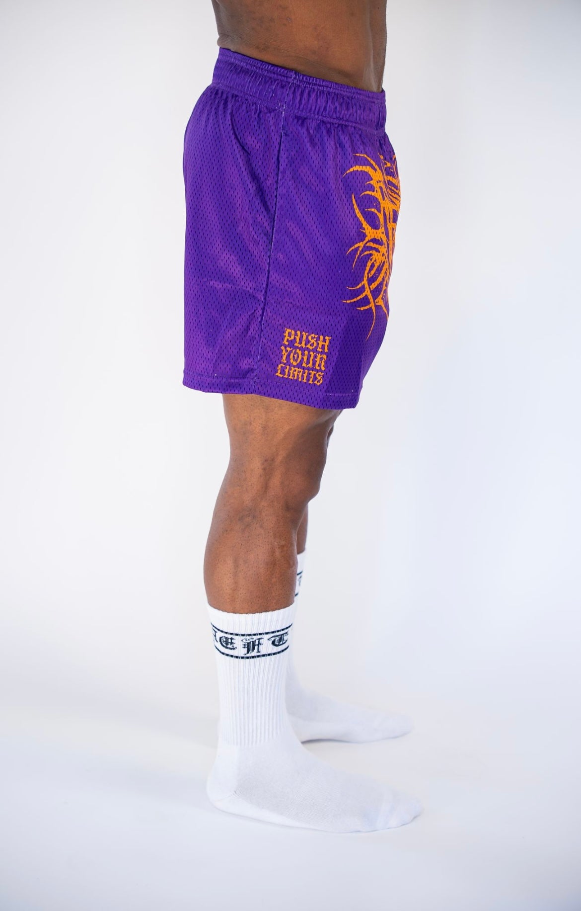 ONYX MESH SHORTS - MIDNIGHT PURPLE