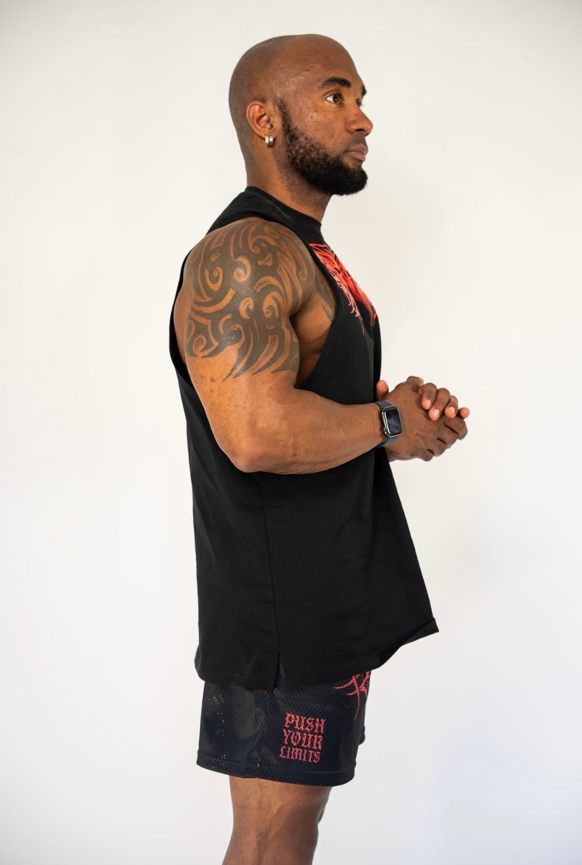 ONYX MUSCLE TANK - BLACK