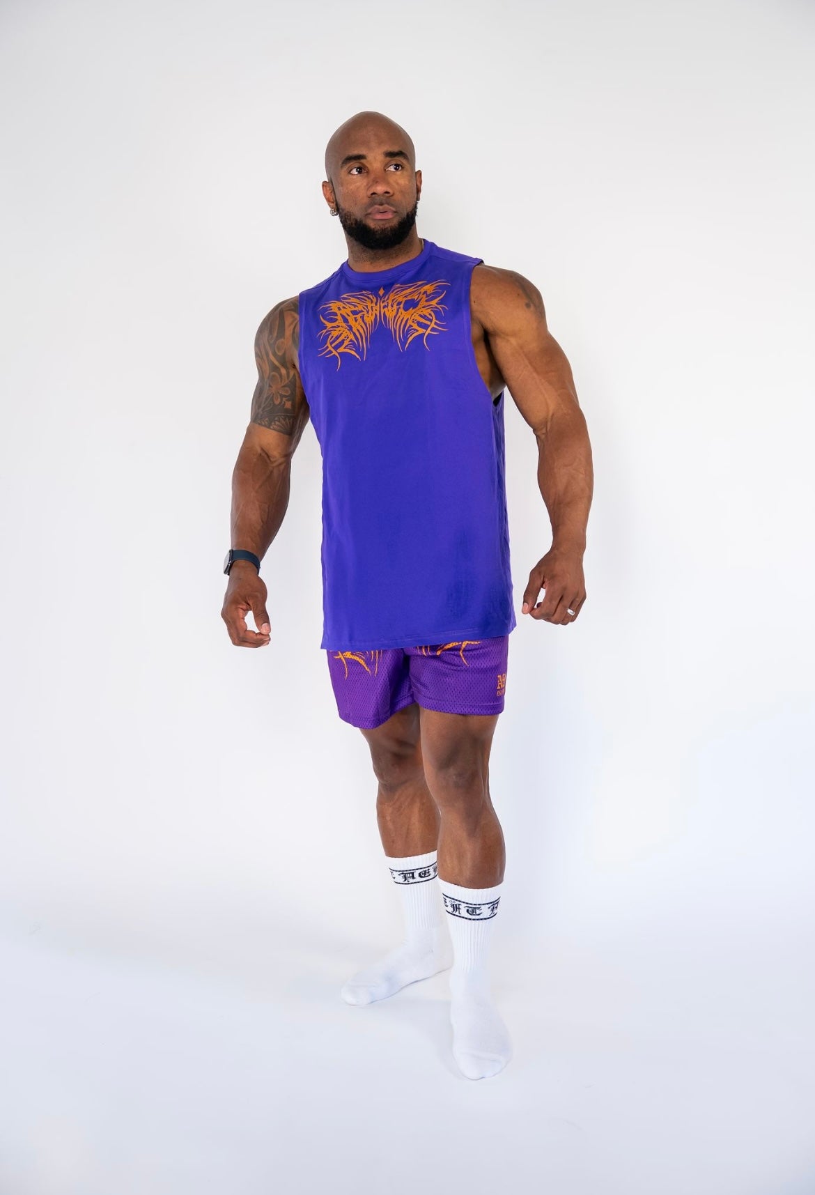 ONYX MUSCLE TANK - INDIGO