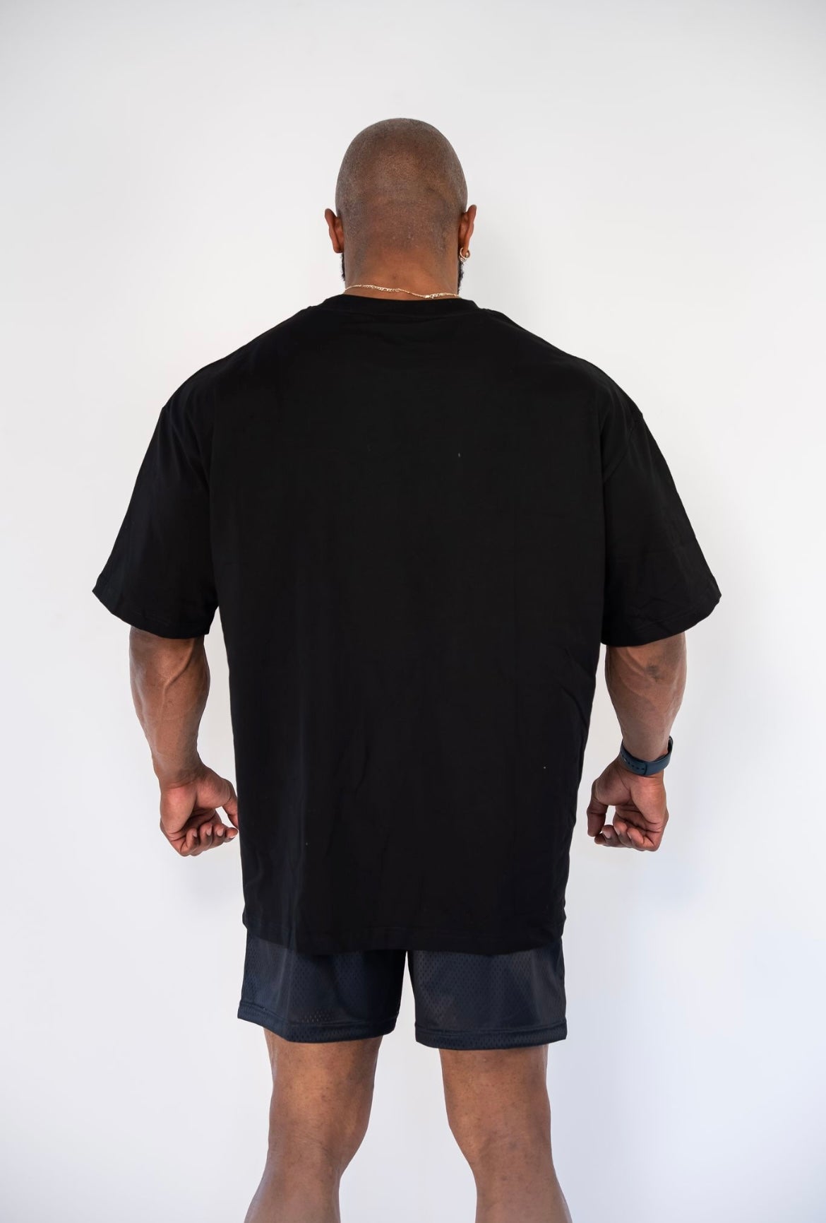 ONYX OVERSIZED TEE - BLACK