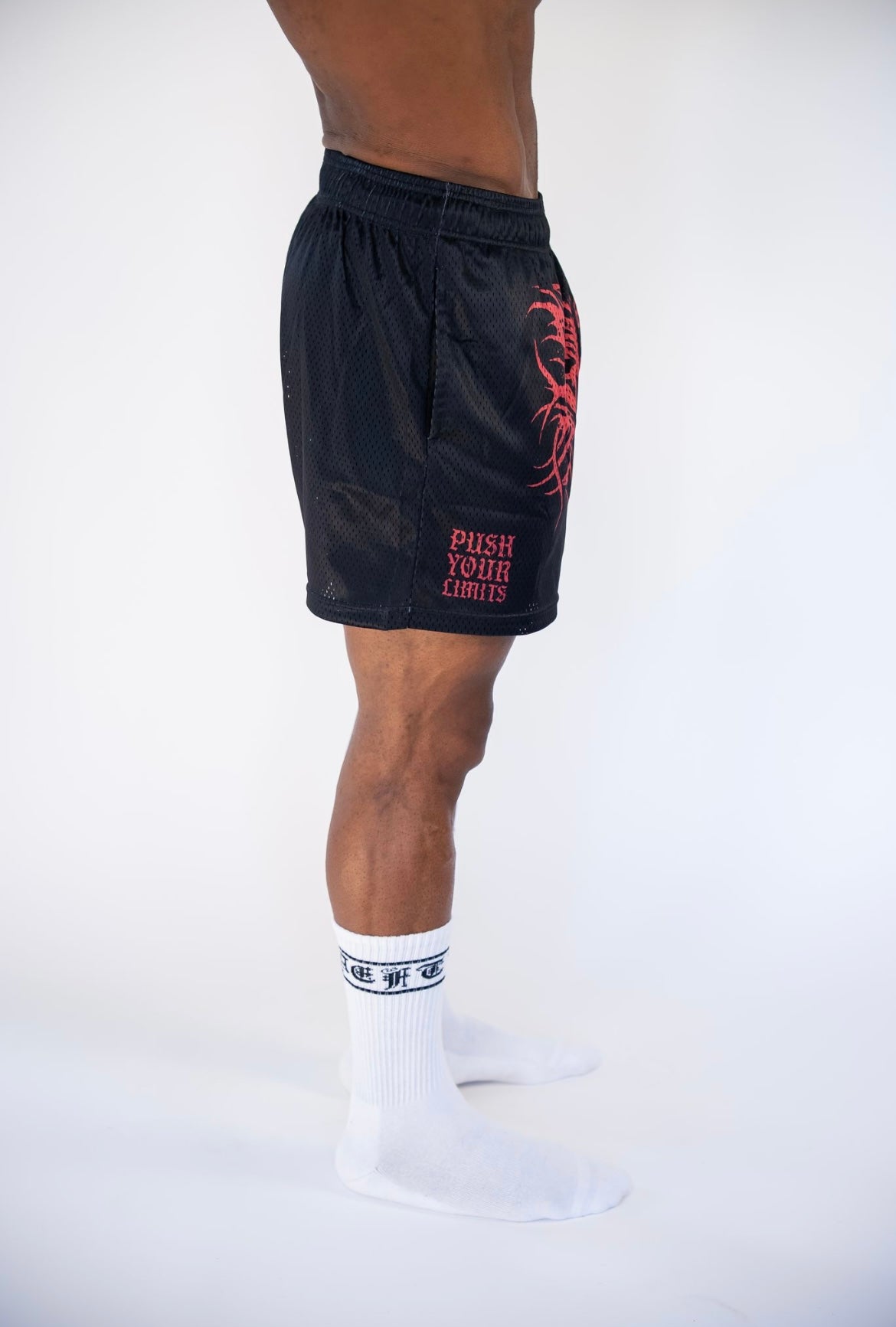 ONYX MESH SHORTS - BLACK