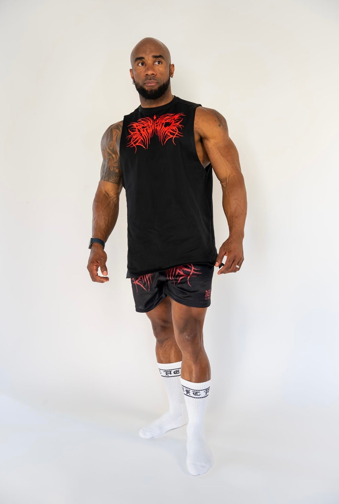 ONYX MUSCLE TANK - BLACK