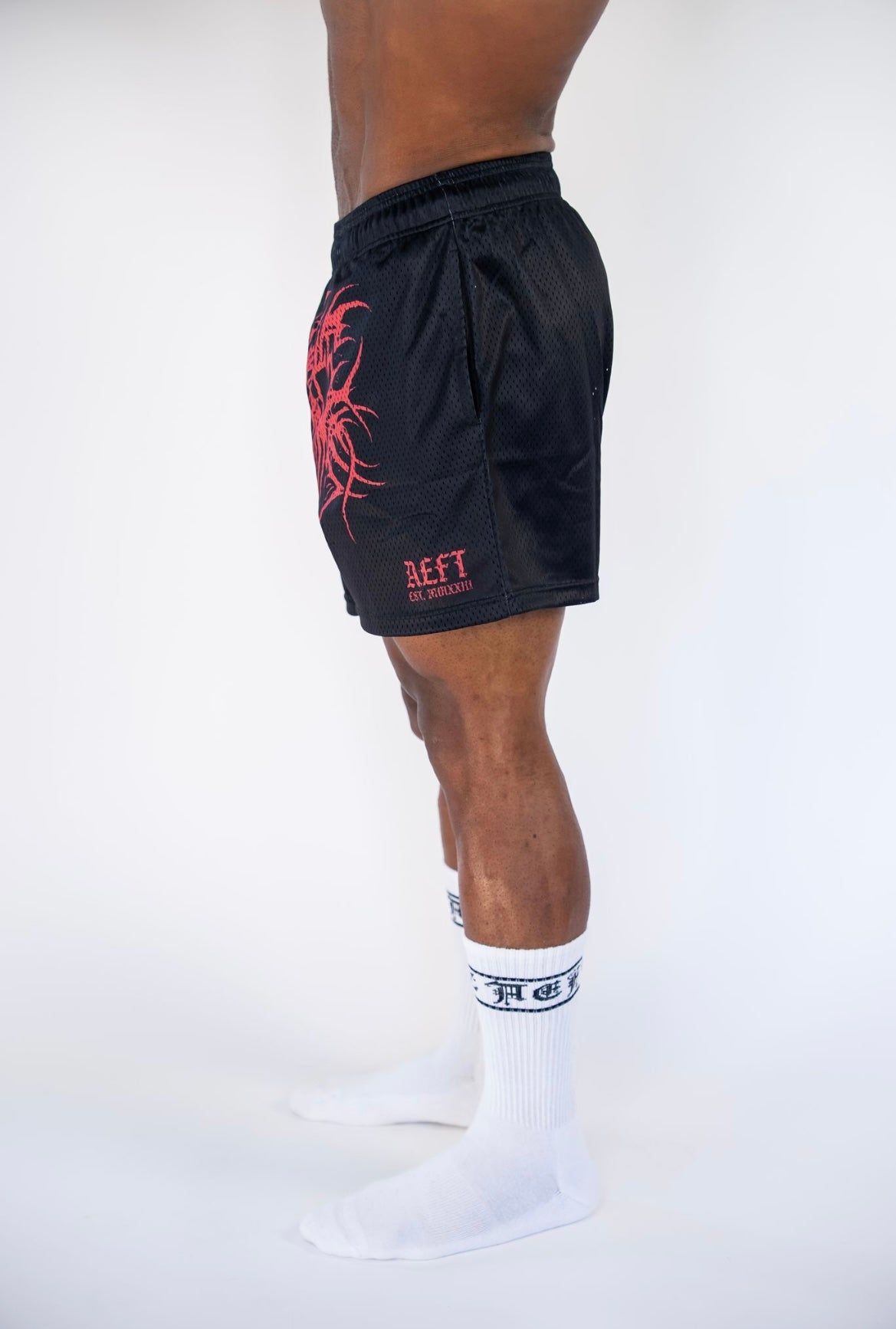 ONYX MESH SHORTS - BLACK