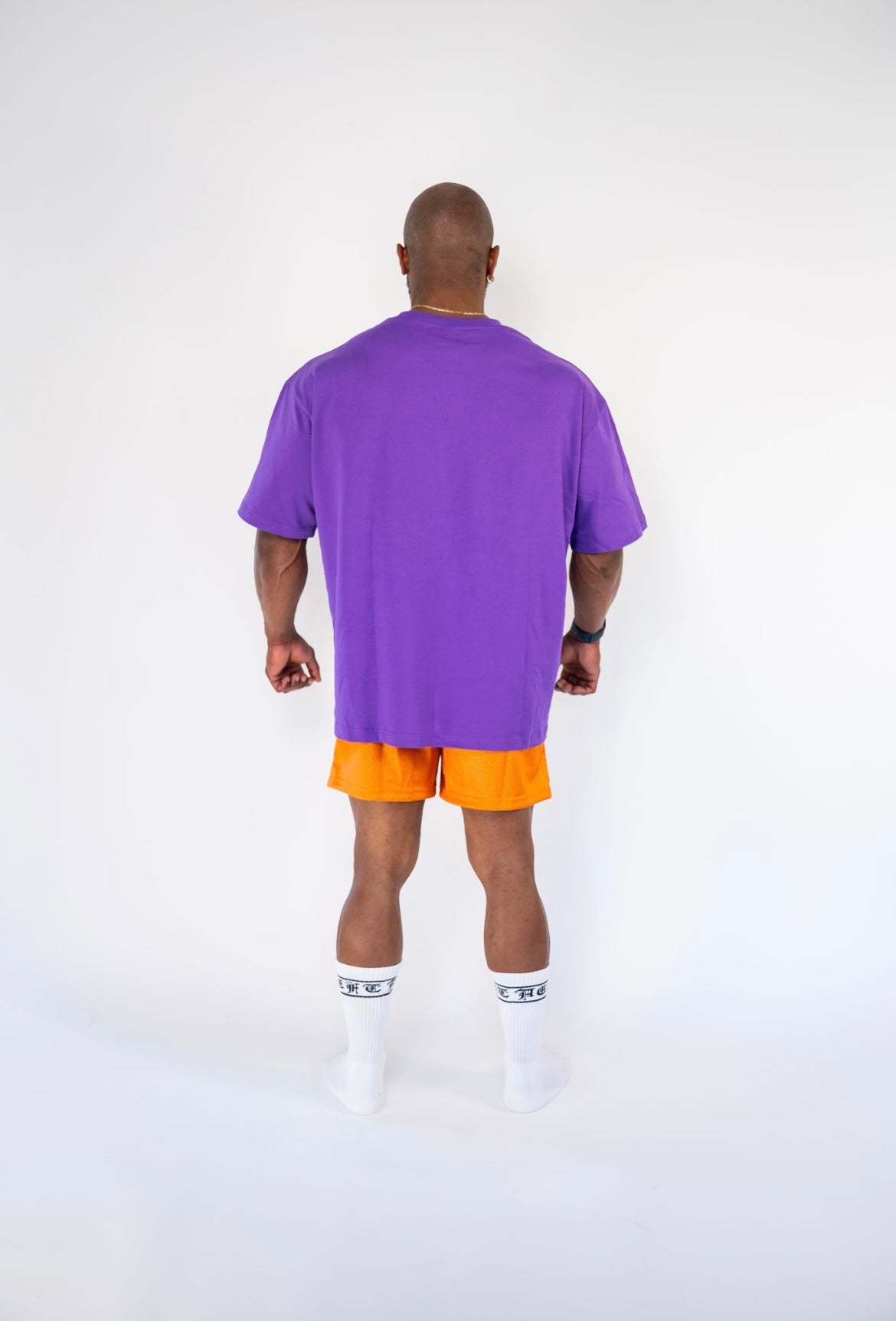ONYX OVERSIZED TEE - MIDNIGHT PURPLE