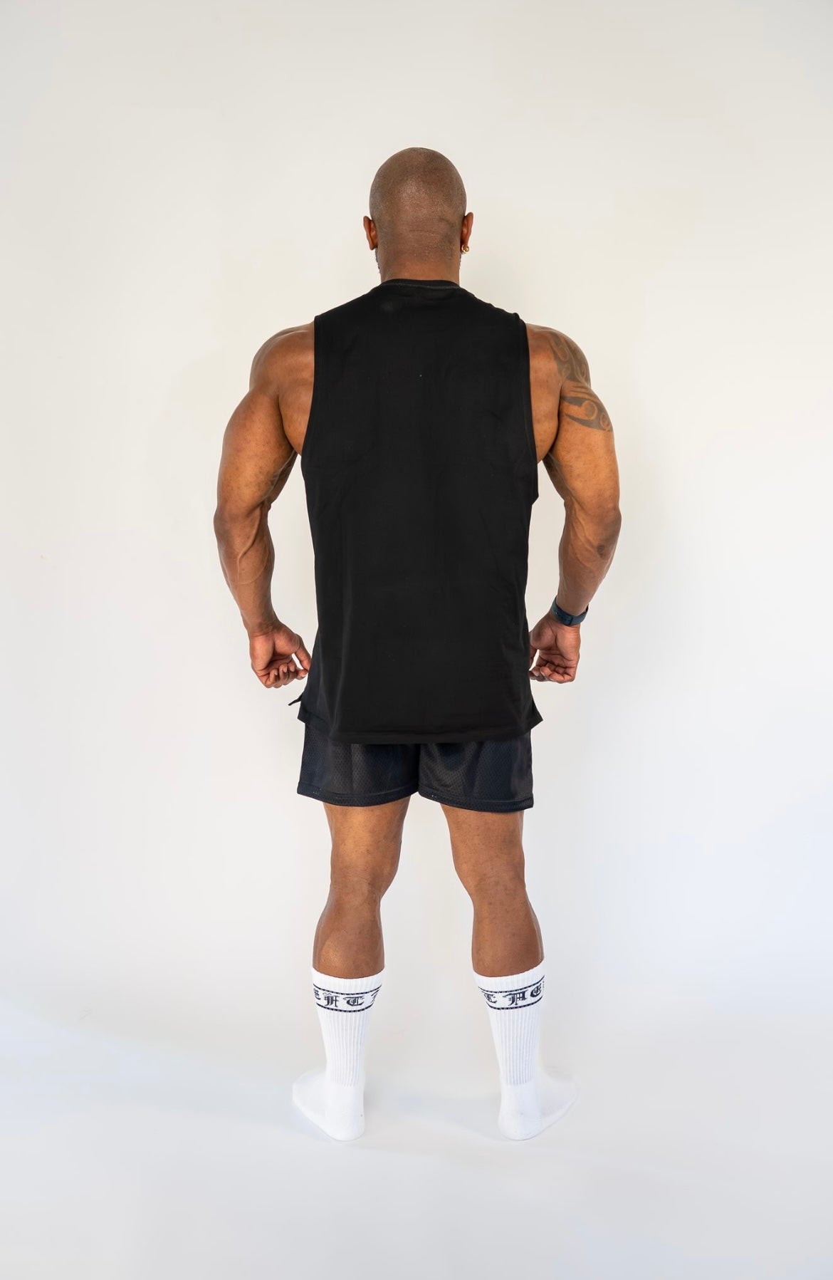 ONYX MUSCLE TANK - BLACK