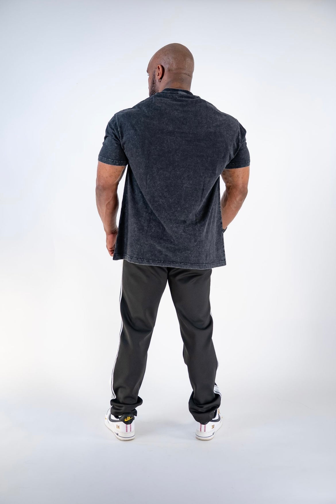 FEAR NO EVIL OVERSIZED TEE - BLACK