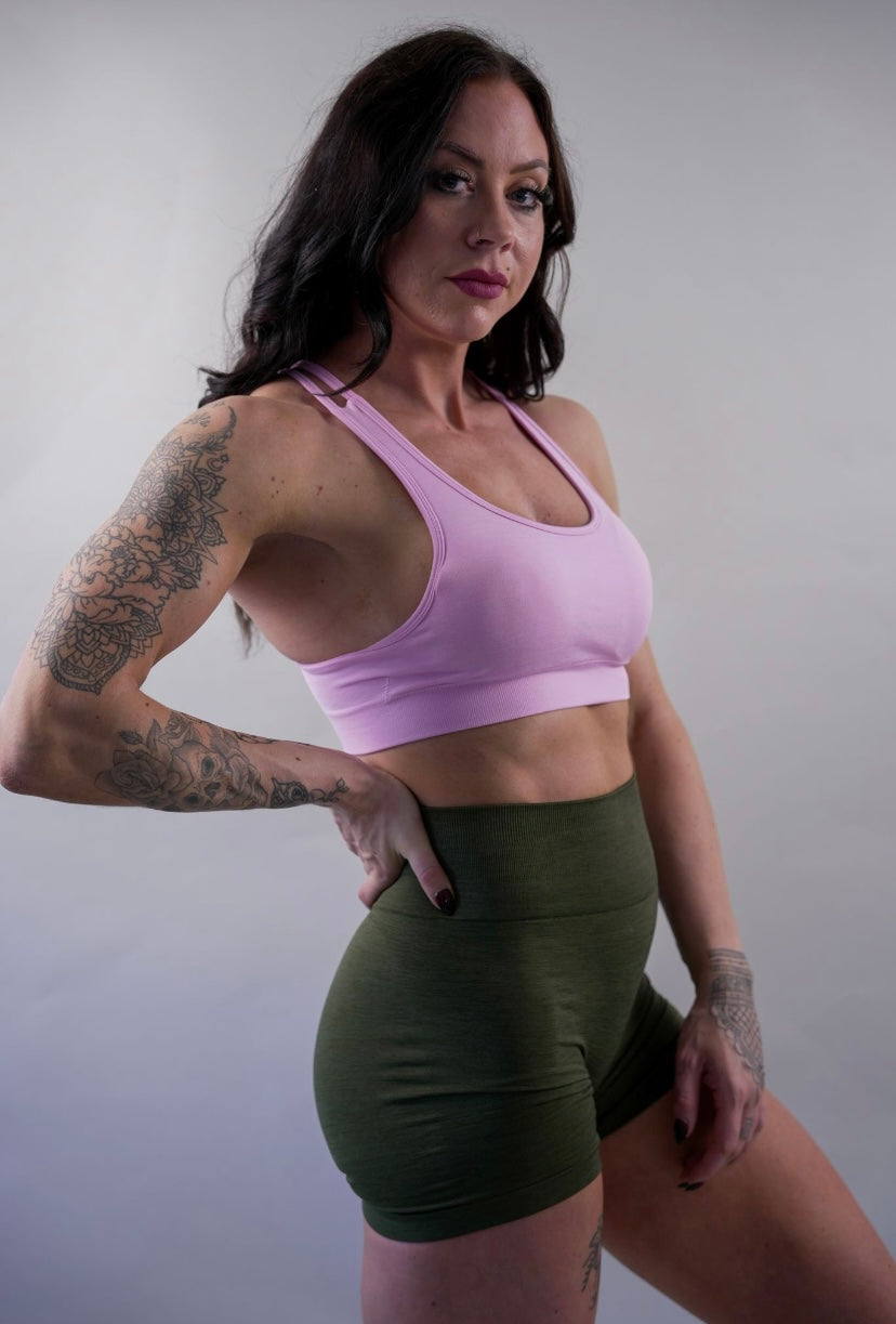 VITAL SEAMLESS BRA - BLUSH PINK