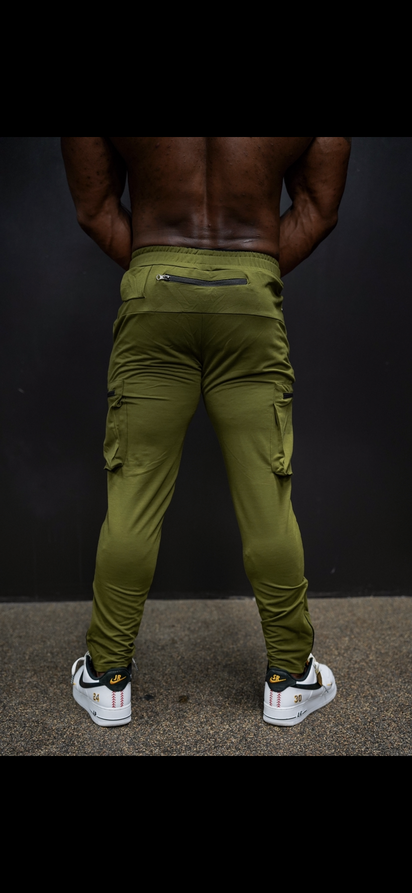 TACTICAL CARGO JOGGERS - OLIVE
