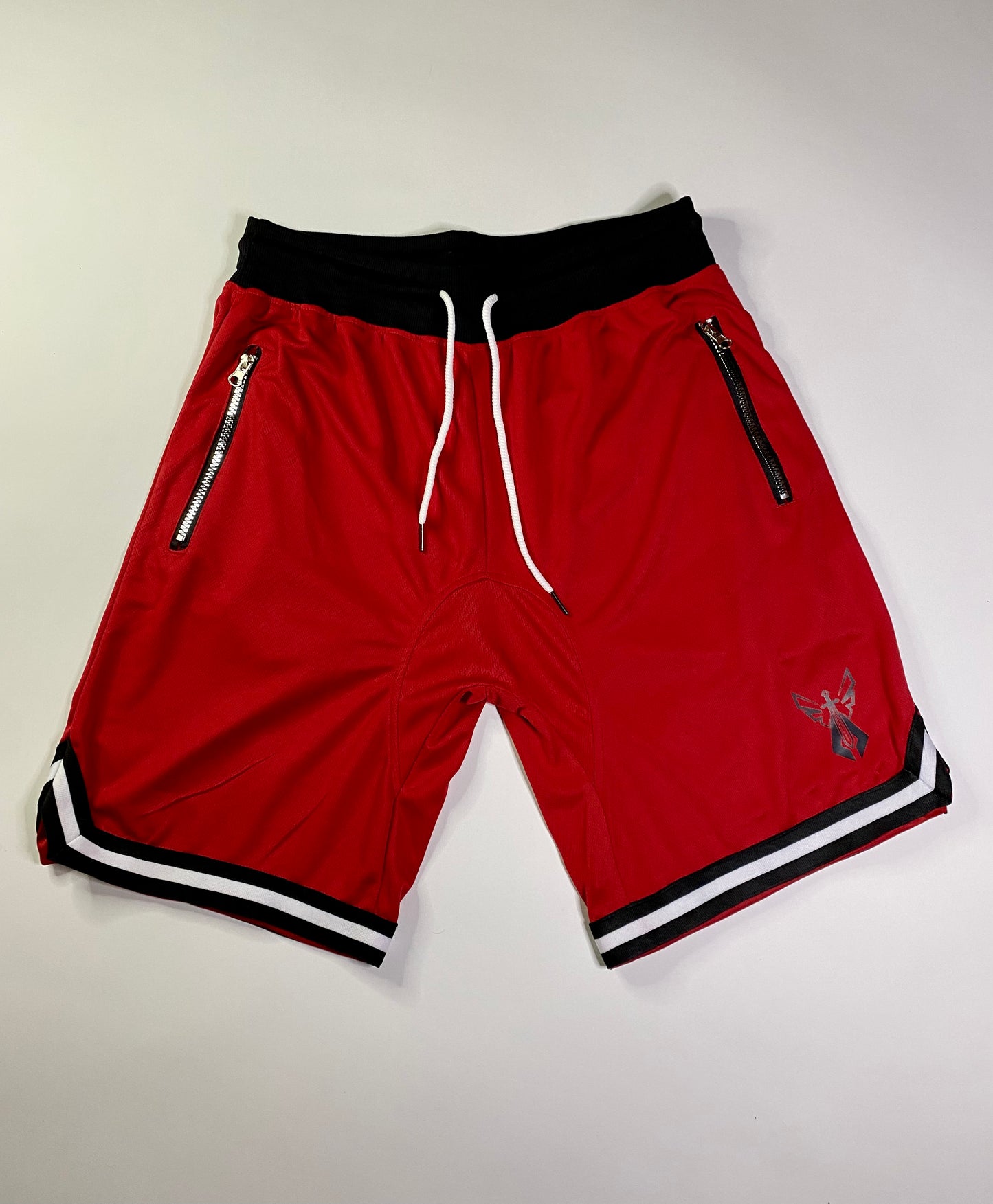 Victory Mesh Shorts - Cajun Red