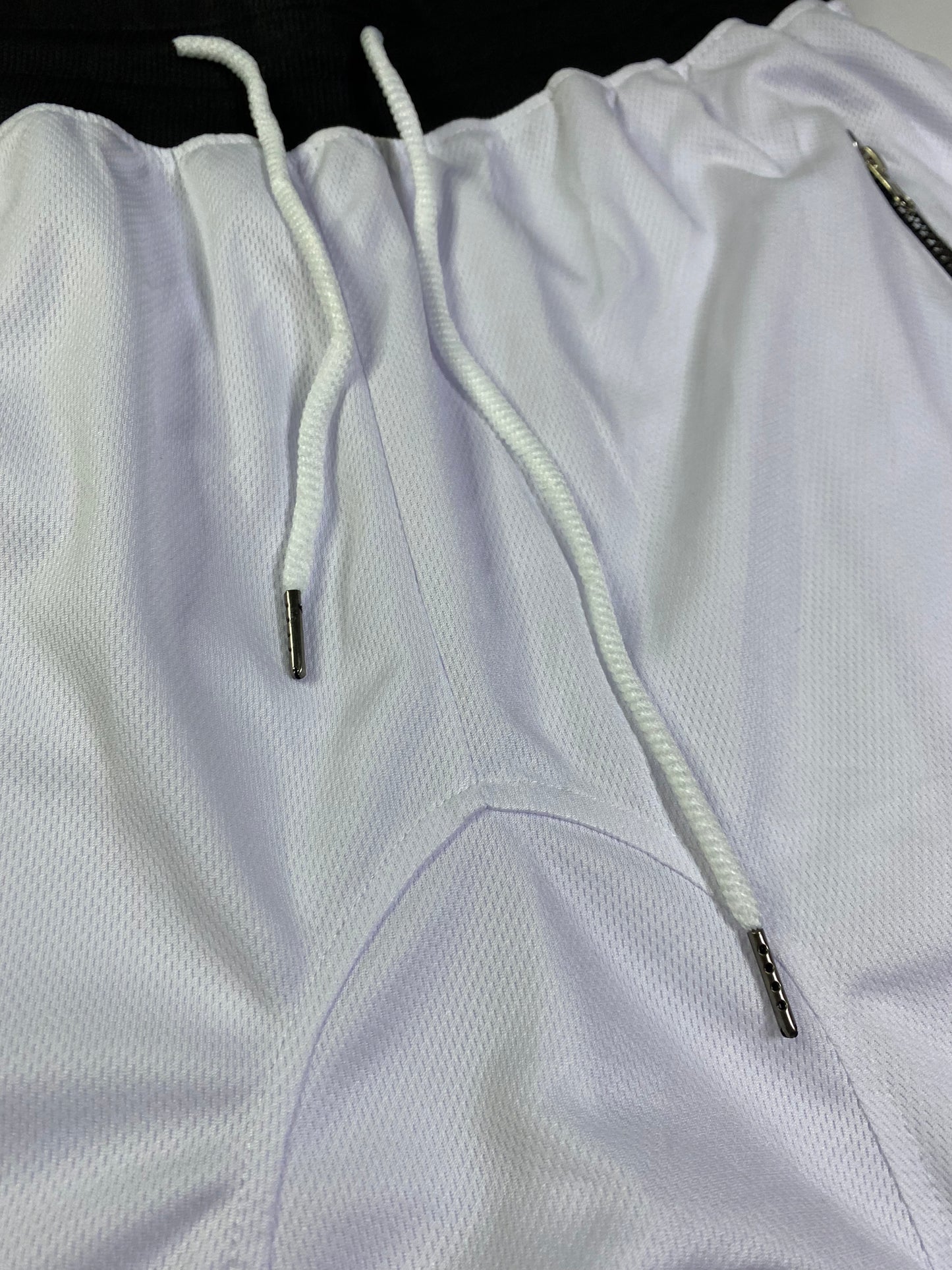Victory Mesh Shorts - White