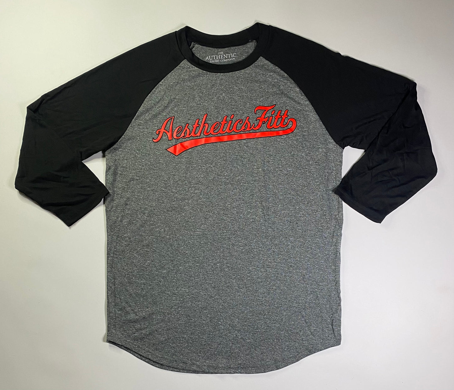 AestheticsFitt Raglan - Black / Grey