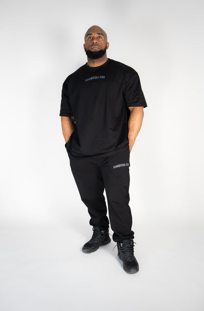 FORGED IN IRON JOGGERS - BLACK