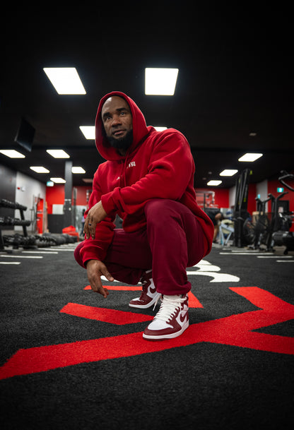 FORGED IN IRON JOGGERS - SCARLET