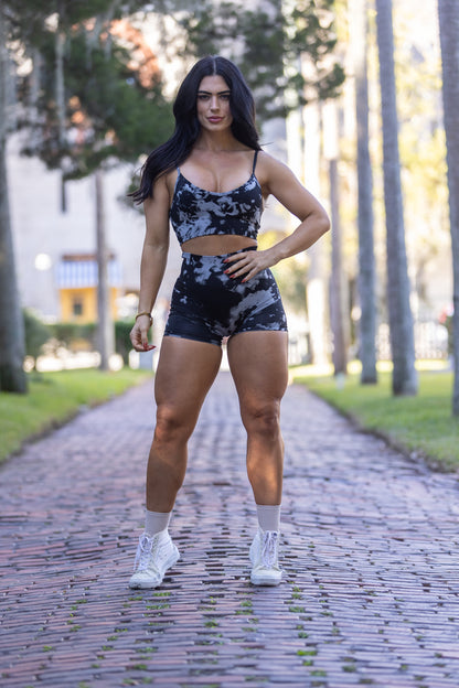 NEBULA SHORTS - BLACK/SMOKE GREY