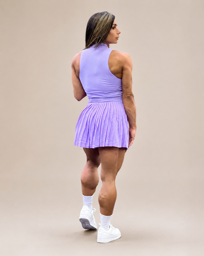 RIVAL SKORT - SUGARED LILAC