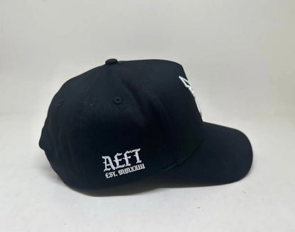 ICON 5 PANEL HAT - BLACK/WHITE