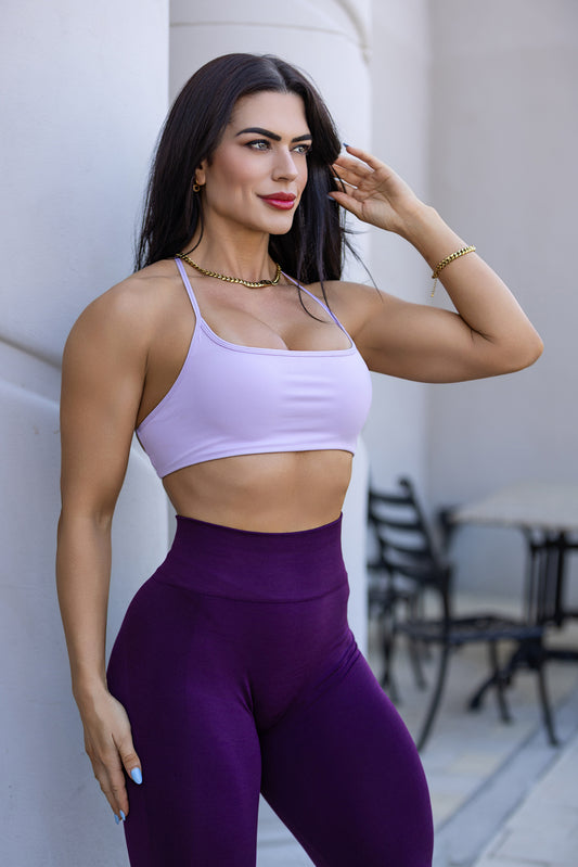 ATHENA SEAMLESS BRA - LILAC