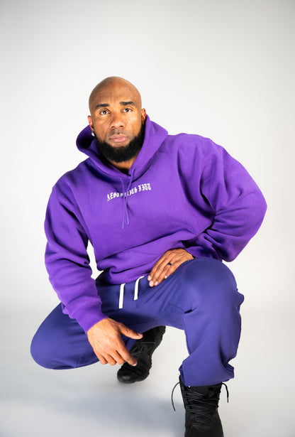 FORGED IN IRON JOGGERS - MIDNIGHT PURPLE