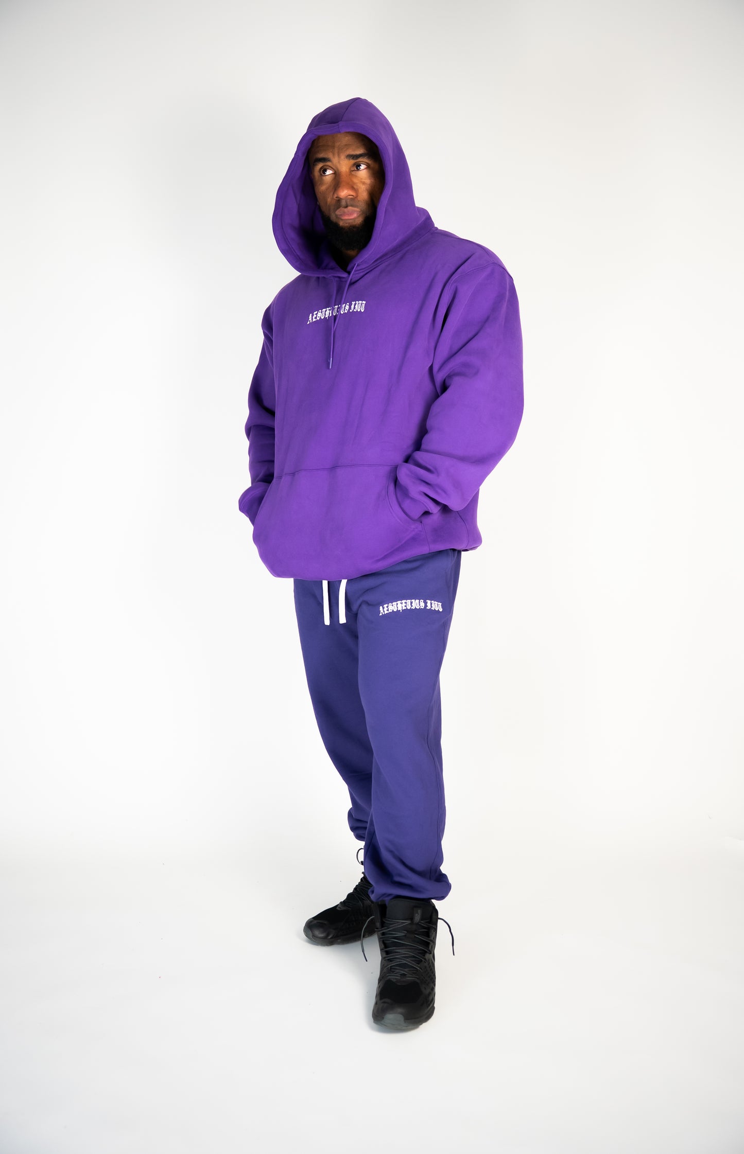 FORGED IN IRON JOGGERS - MIDNIGHT PURPLE