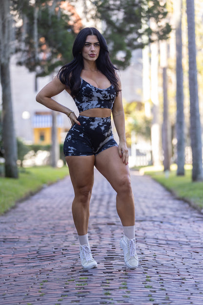 NEBULA SHORTS - BLACK/SMOKE GREY