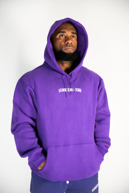 FORGED IN IRON HOODIE - ROYAL PURPLE