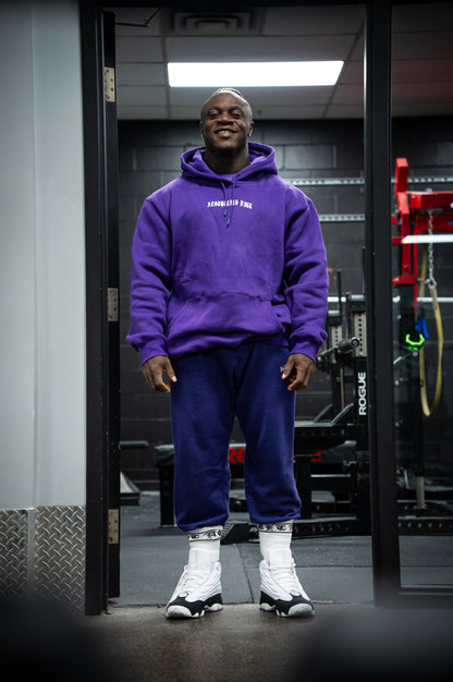 FORGED IN IRON HOODIE - ROYAL PURPLE
