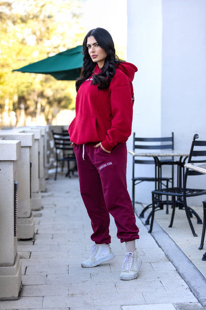 FORGED IN IRON JOGGERS - SCARLET