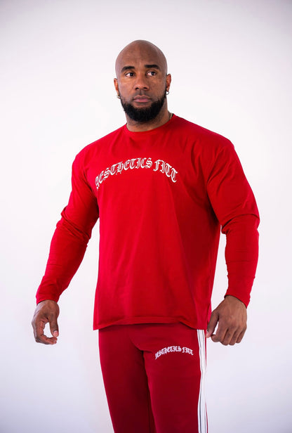 PHANTOM LONG SLEEVES - GARNET RED