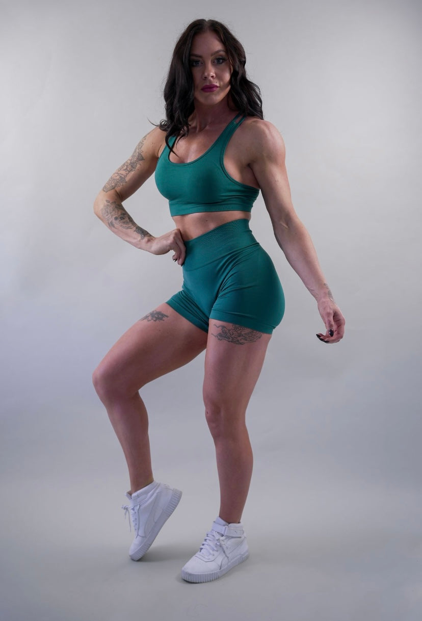 DELUXE SEAMLESS SHORT - MYRTLE