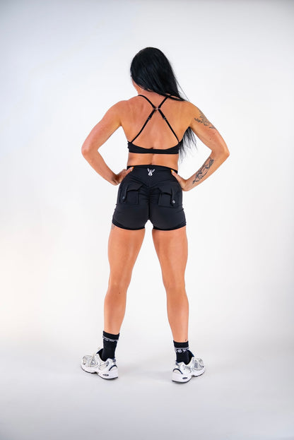 AURORA SHORTS - BLACK