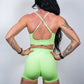 WONDER SHORTS - LIME GREEN