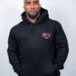 WARRIOR MENTALITY HOODIE - BLACK