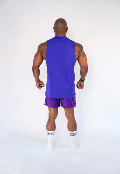 ONYX MUSCLE TANK - INDIGO