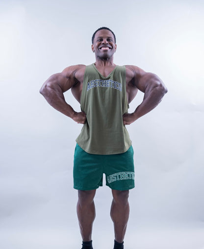 AESTHETICS TANK - OLIVE