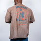 WARRIOR MENTALITY OVERSIZED TEE - HAZELNUT BROWN