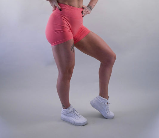 DELUXE SEAMLESS SHORT - SALMON PINK