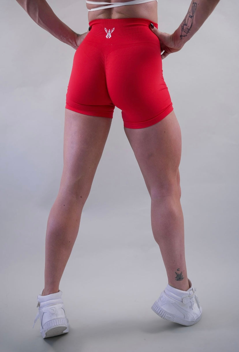 DELUXE SEAMLESS SHORT - CAJUN RED