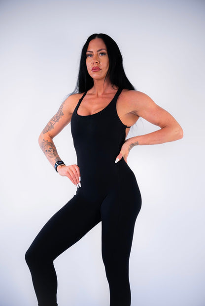 ALLURE BODYSUIT - BLACK