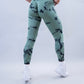 EVOLVE CROSSOVER SCRUNCH LEGGINGS - AMAZON TIE DYE