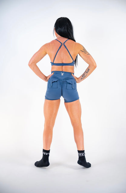 AURORA SHORTS - TWILIGHT BLUE
