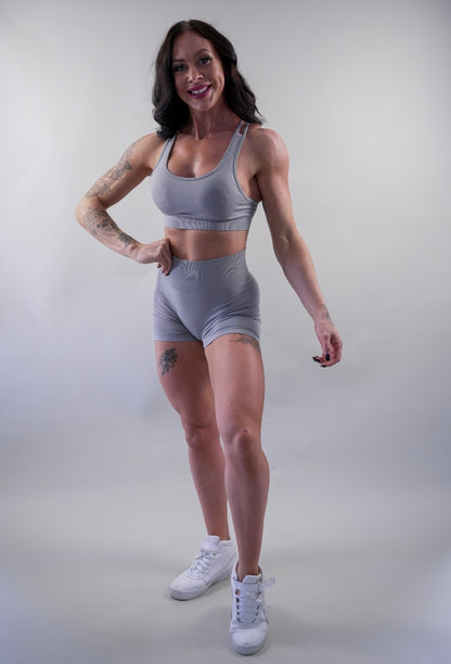 VITAL SEAMLESS BRA - ASH GREY